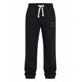 Patch Sweatpant by RUVR – Japanese drawstring detail sweatpants in Grey Marl