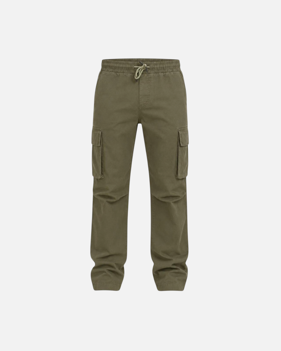 Essential Cargo Pant by RUVR – men's cargo pants in Army Green