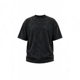 RUVR Terrain Tee – boxy streetwear fit acid wash graphic tee
