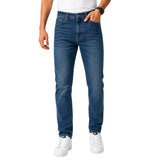 Frame Pant by RUVR – Straight Fit Stretch Denim Jeans – Back View