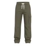 TERRAIN Cargo Pant by RUVR – relaxed wide-leg cargo pants in Olive