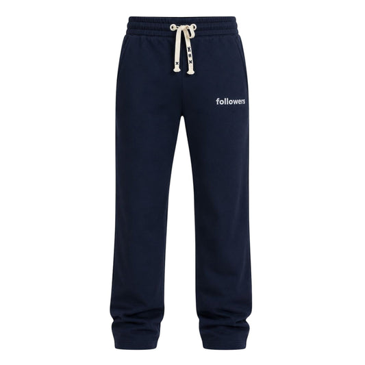 Crowd Sweatpant by RUVR – relaxed tapered heavyweight fleece sweatpants in Navy