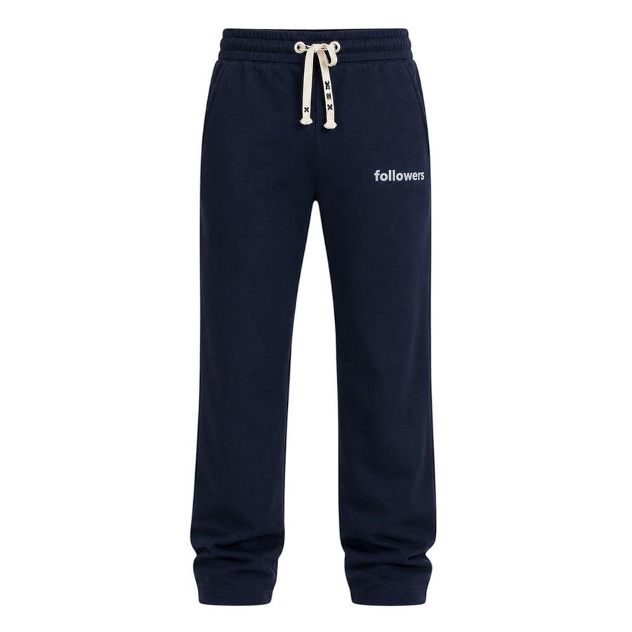 Crowd Sweatpant by RUVR – relaxed tapered heavyweight fleece sweatpants in Navy