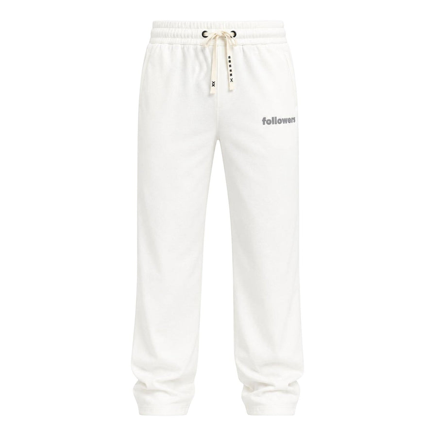Crowd Sweatpant by RUVR – tapered menswear sweatpants in Off-White