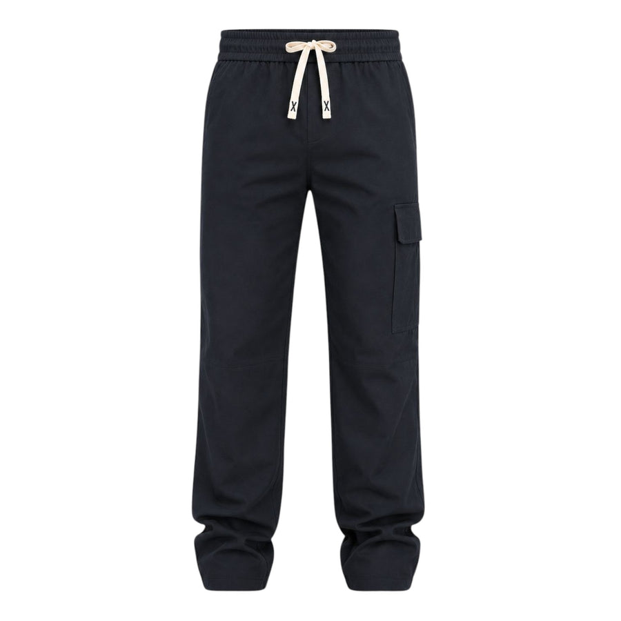 TERRAIN Cargo Pant by RUVR – wide-leg men's pants in Navy