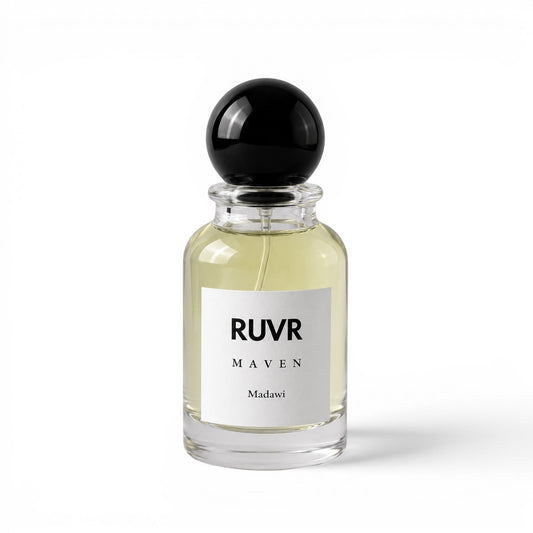 MAVEN Madawi perfume bottle by RUVR – 55ML oriental fruity fragrance for men