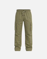 Essential Cargo Pant by RUVR – men's cargo pants with elastic drawstring waist and cargo pockets, photo 4