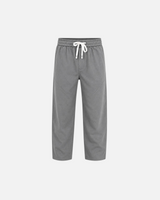RUVR Urban Utility Pants in grey with an elastic drawstring waistband and a relaxed modern fit.