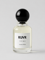 VYBE Lacoste White perfume bottle by RUVR – 55ML fresh citrus fragrance for men